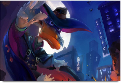 34% OFF on Amy Darkwing Duck Art Paper Print 34% OFF on Amy Darkwing Duck Art Paper Print