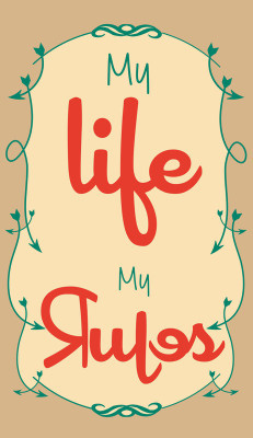 37% OFF on My Life My Rules Paper Print 37% OFF on My Life My Rules Paper Print