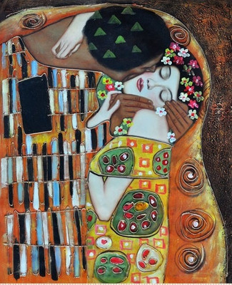 77% OFF on Painting Without Frame - Color Abstract Lady Canvas Art