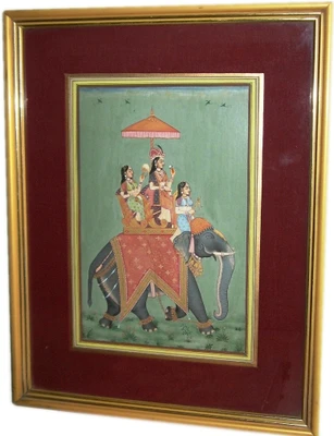 31% OFF on ICB mugal prinvess Savari Painting Paper Print