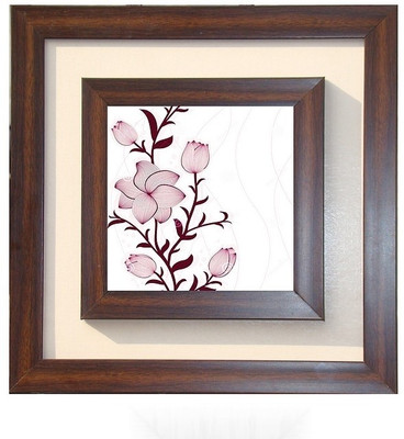 26% OFF on Lila Painting DVL- M- 569 With Wooden Frame Canvas Art