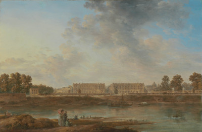 14% OFF on A View Of Place Louis Xv By Alexandre Jean Noa L French Fine Art Print