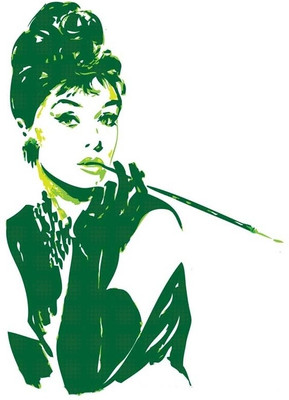 6% OFF on Audrey Hepburn - Breakfast at Tiffany's Paper Print