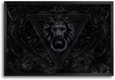 74% OFF on Gothic Lion Fp00003750 Framed Photographic Paper
