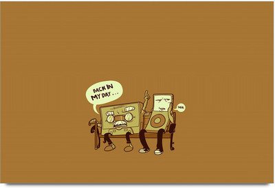 53% OFF on Cassette Generation Gap Poster Paper Print 53% OFF on Cassette Generation Gap Poster Paper Print