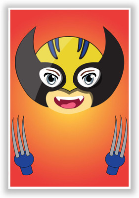 27% OFF on Baby Wolverine Poster Paper Print