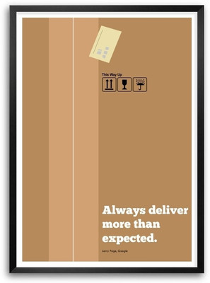 16% OFF on Lab No.4 Larry Page Google inspirational Corporate Startup Quotes Framed Poster Paper Print 16% OFF on Lab No.4 Larry Page Google inspirational Corporate Startup Quotes Framed Poster Paper Print
