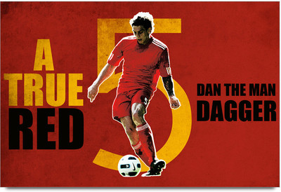 53% OFF on ShopMantra Dan Agger Footballer Poster Paper Print