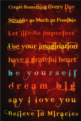 8% OFF on Create Something Paper Print