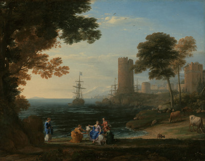 12% OFF on Coast View With The Abduction Of Europa By Claude Lorrain Claude Gella French Fine Art Print 12% OFF on Coast View With The Abduction Of Europa By Claude Lorrain Claude Gella French Fine Art Print