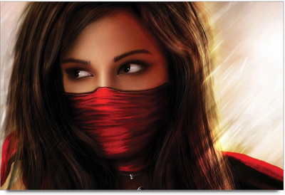 34% OFF on Fantasy Warrior Woman Paper Print