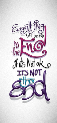 24% OFF on Seven Rays If It's Not Ok It's Not The End Photographic Paper (Small) Photographic Paper