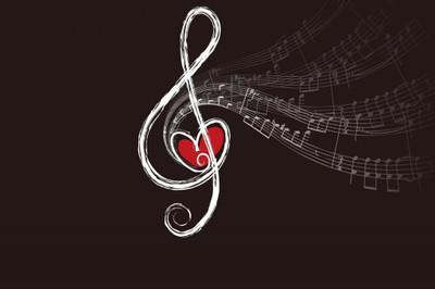 75% OFF on Musical Love Note Poster Photographic Paper