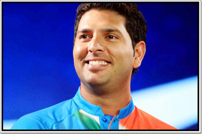 57% OFF on Yuvraj Singh Poster Paper Print