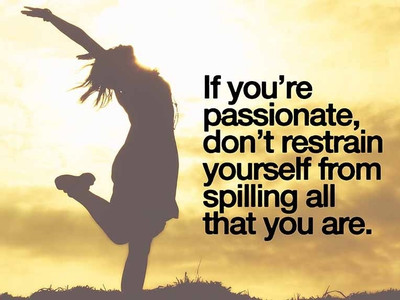 55% OFF on Passion Keeps You Going Quote Paper Print