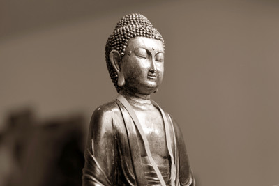 Budha Statue (Poster) Paper Print Budha Statue (Poster) Paper Print