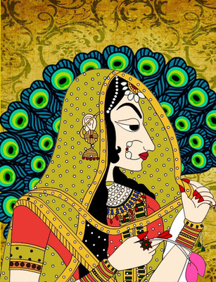 70% OFF on Canvas Painting Without Frame -Queen Canvas Art