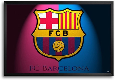 74% OFF on Fc Barcelona Fp00004630 Framed Photographic Paper