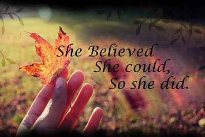 62% OFF on StyBuzz believe so she did poster Photographic Paper