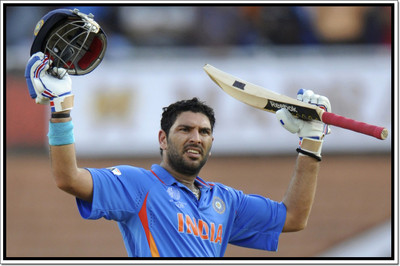 68% OFF on Yuvraj Singh Poster Paper Print