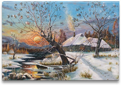 45% OFF on Mural Painting by Russian Artist Canvas Art 45% OFF on Mural Painting by Russian Artist Canvas Art