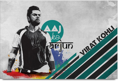 64% OFF on ShopMantra Virat Kohli Aaj Ka Arjun Paper Print