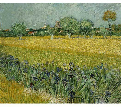 Field with Flowers near Arles by Van Gogh 24