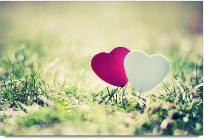 34% OFF on Amy Love Heart Couple Nature 3D Poster