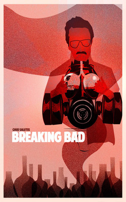 12% OFF on Breaking Bad Red Paper Print