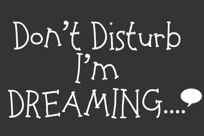52% OFF on Don’t Disturb, I'm Dreaming Fine Art Print