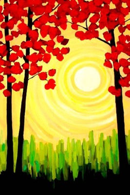 81% OFF on Mesleep Nature Canvas Painting Without Frame Canvas Art