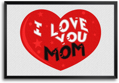 46% OFF on Happy Mother's Day -SMFP00002234 Laminated Framed Paper Print