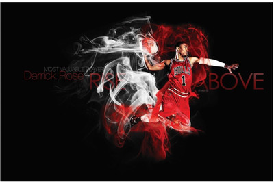 75% OFF on Artmagik Derric Rose Poster Fine Art Print