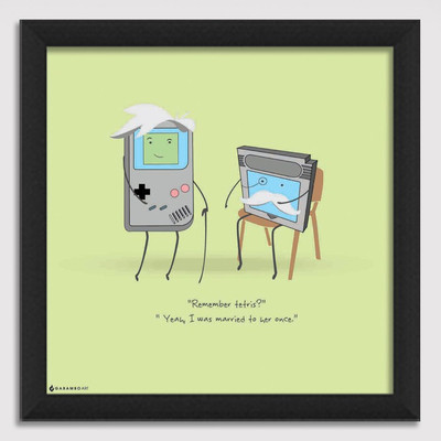 Game Boy- Old Home Canvas Art Game Boy- Old Home Canvas Art