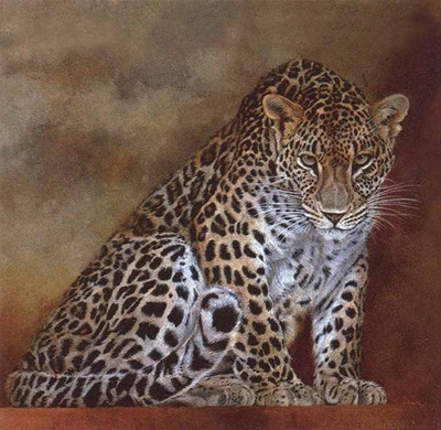 76% OFF on Leapord Fine Art Print