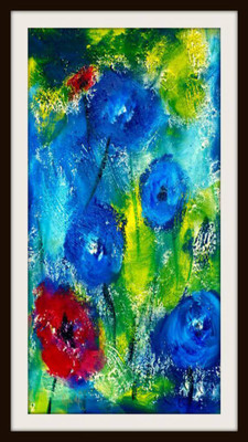 37% OFF on Modern Art Flower Painting Fine Art Print 37% OFF on Modern Art Flower Painting Fine Art Print