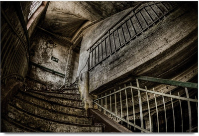 34% OFF on Amy Vintage Old House Stairs 3D Poster 34% OFF on Amy Vintage Old House Stairs 3D Poster