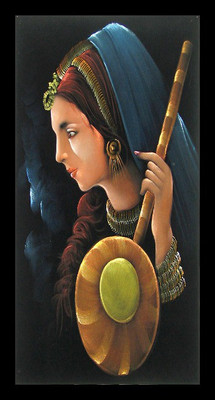 37% OFF on Sri Krishna With Flue Fine Art Print