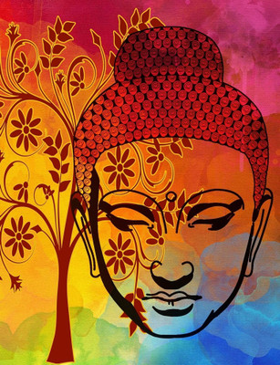 75% OFF on Canvas Painting Without Frame -Lord Saint Canvas Art