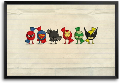 46% OFF on ShopMantra Angry Superhero Birds Laminated Frame Poster Paper Print 46% OFF on ShopMantra Angry Superhero Birds Laminated Frame Poster Paper Print