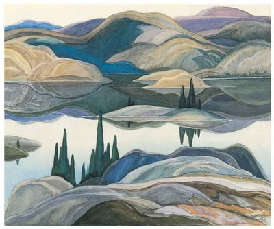 Montage - Mirror Lake Fine Art Print