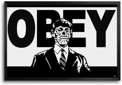 74% OFF on Obey Fp00004527 Framed Photographic Paper