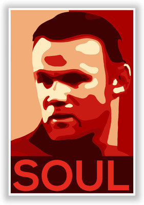 50% OFF on Posterguy Wayne Rooney Manchester United Soul Football And Sports Legends Poster Paper Print