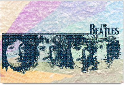 77% OFF on Shoprock Beatles Pixel Photographic Paper