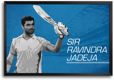 46% OFF on Shopmantra Sir Ravindra Jadeja Paper Print