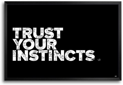 74% OFF on Trust Your Instincts Fp00004331 Framed Photographic Paper