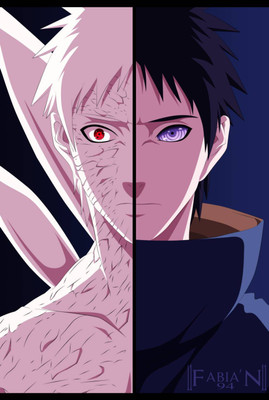 53% OFF on Obito Uchiha (C) Fine Art Print