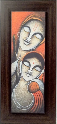30% OFF on Lord Buddha exceptionally carved with lotus flower a symbol of peace mounted on a fibre frame Fine Art Print
