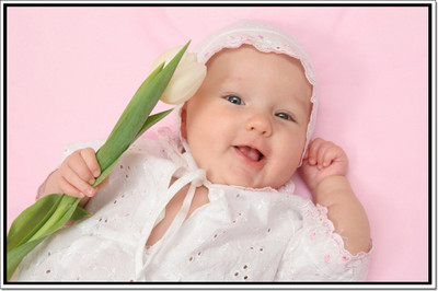 66% OFF on Baby With Fair Complexion Poster Paper Print