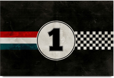 58% OFF on One Street Racing Poster Paper Print